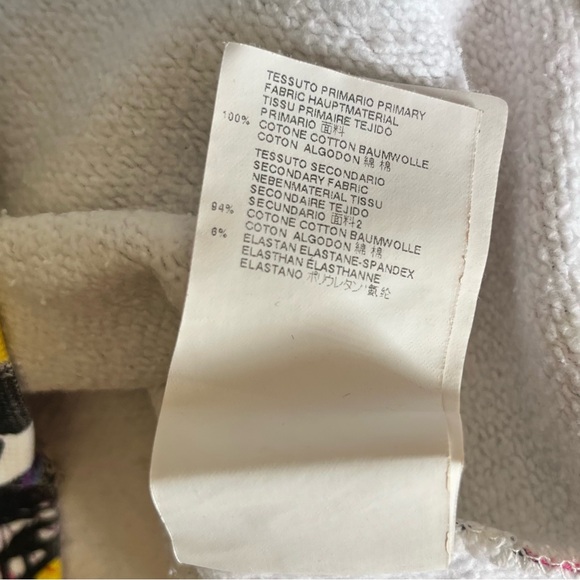 Dsquared2 Japanese Manga Graffiti Print French Terry Sweatshirt Size M - Picture 10 of 10